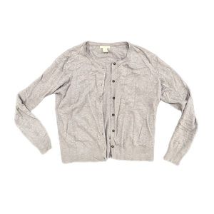 H&M Gray Cardigan with Buttons